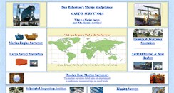 Desktop Screenshot of marinesurveyor.com